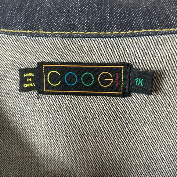 COOGI | Cropped Embellished Denim Jacket - Picture 5 of 16